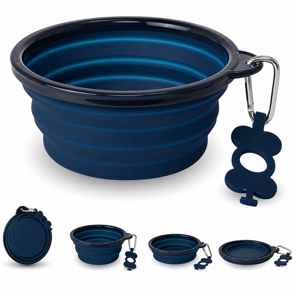 Portable Water Dishwasher Safe Bowl For Dogs