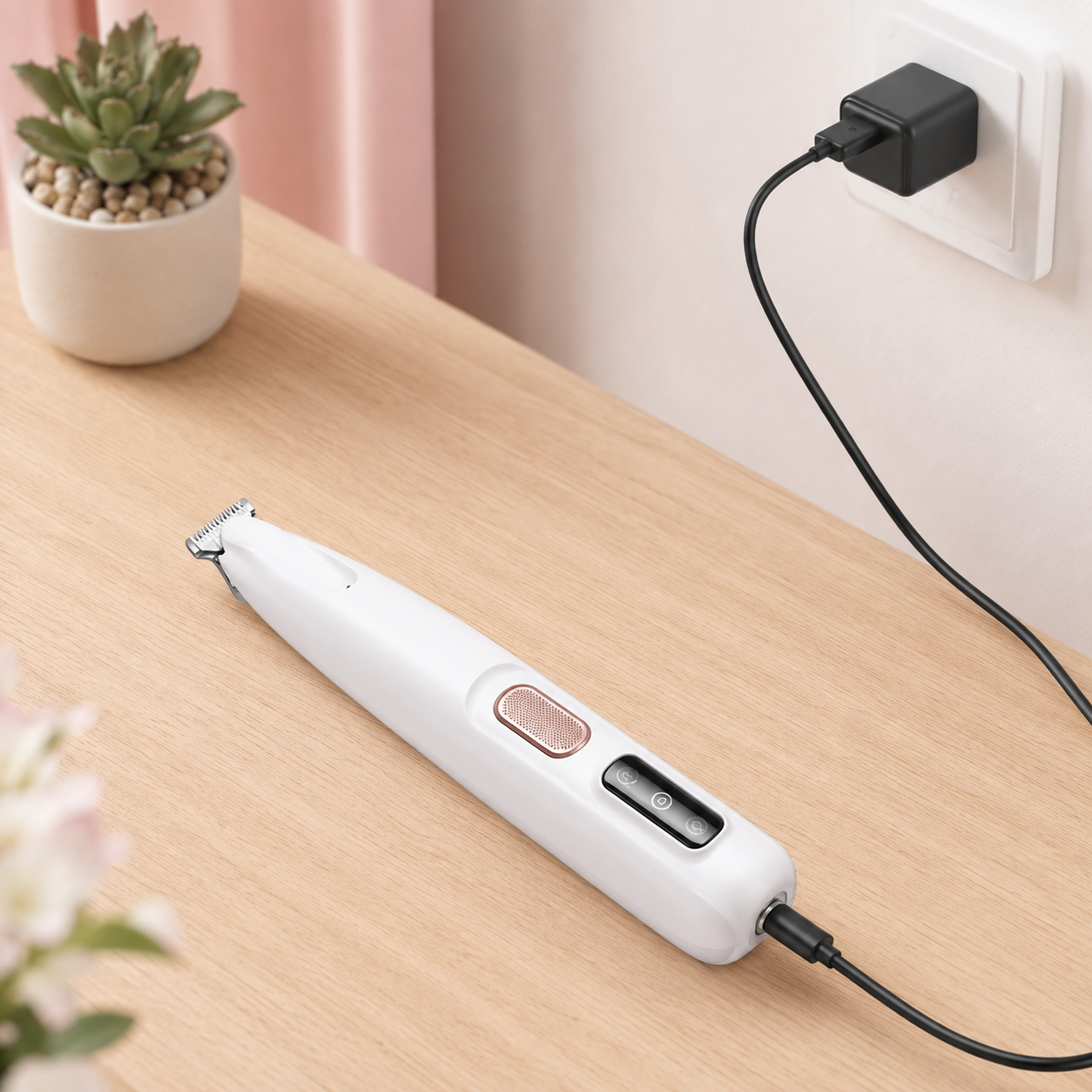 Low Noise USB Rechargeable Multifunctional Waterproof Trimmer For Pets