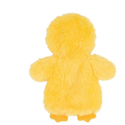 Engaging Crinkle Chicken Plush Toy-Paw Print Pad