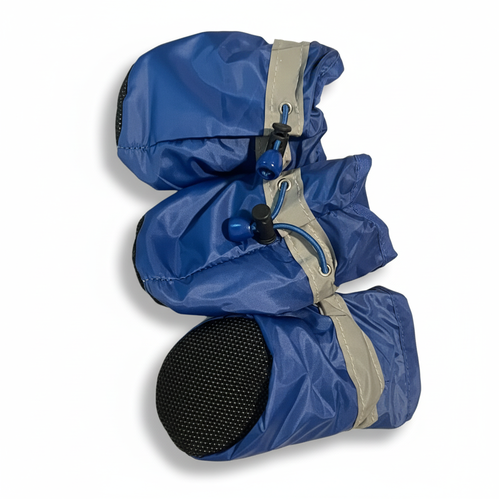 4 Piece Water Resistant Dog Paw Protector Shoes