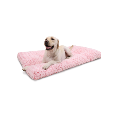 Washable Deluxe Slip Resistant Pet Bed-Paw Print Pad