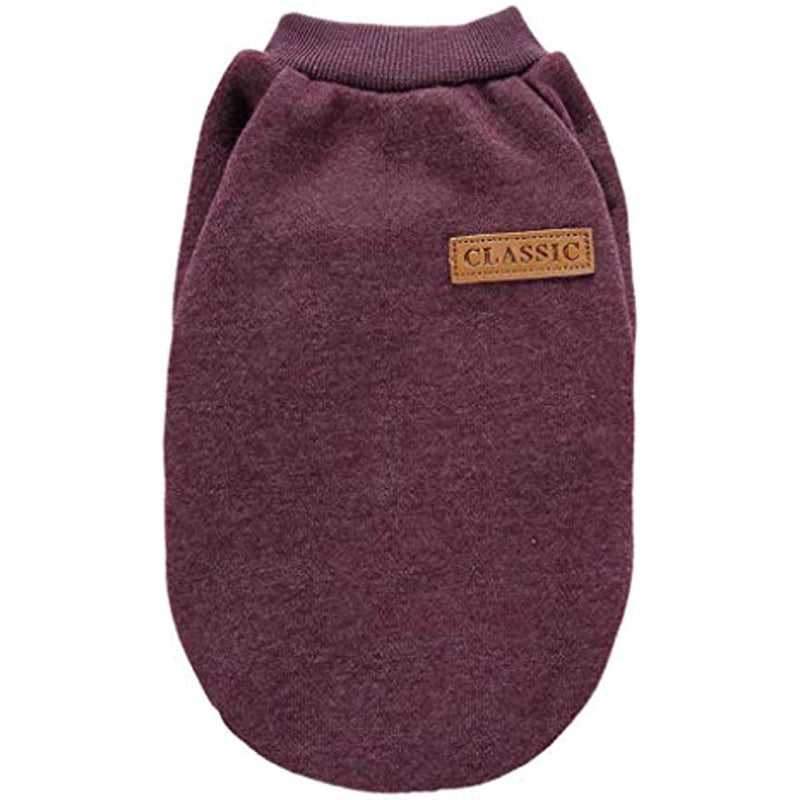 Warm Winter Puppy Pet Coat Soft Sweater Clothing-Paw Print Pad