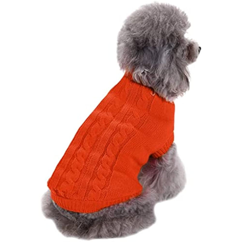 Dog's Warm Sweatshirt Winter Clothes-Paw Print Pad