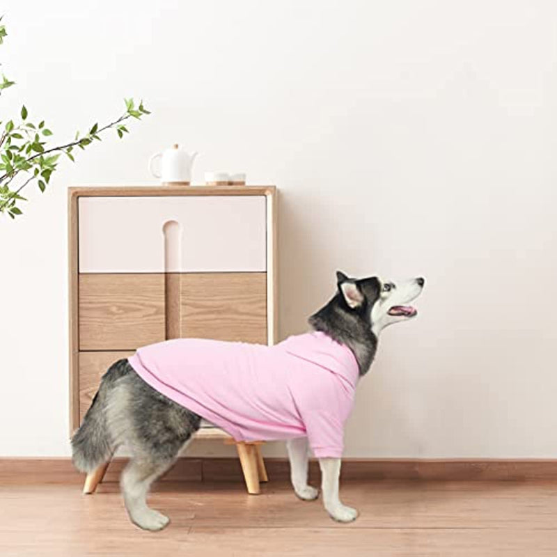 Dog Hoodies Fleece Lined Hooded Pullover For Dog Cat In Cold Weather-Paw Print Pad
