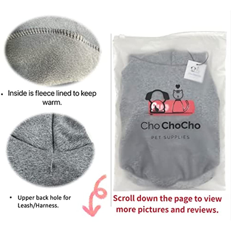 Dog Hoodie Pet Clothing, Cats Hoodies, Stylish Streetwear Gray Dog Sweatshirt Tracksuits, Dog Outfit For Dog Cat Puppy-Paw Print Pad