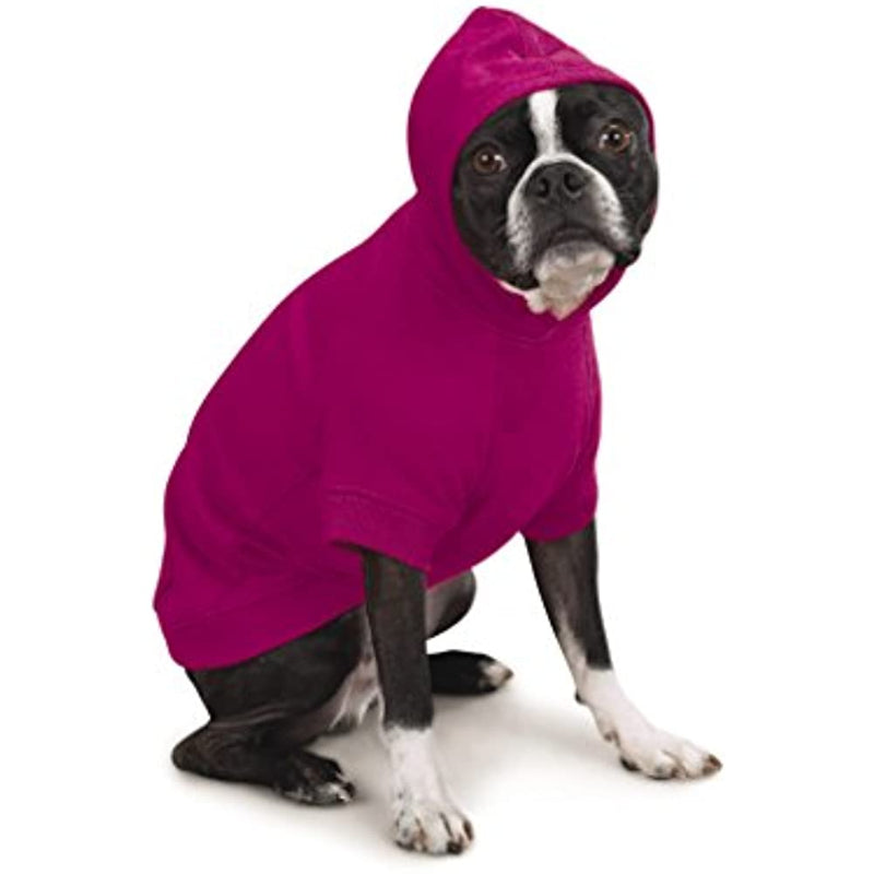 Raspberry Sorbet Basic Hoodie For Dogs-Paw Print Pad
