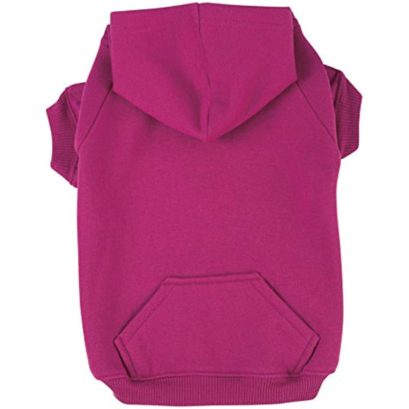Raspberry Sorbet Basic Hoodie For Dogs-Paw Print Pad