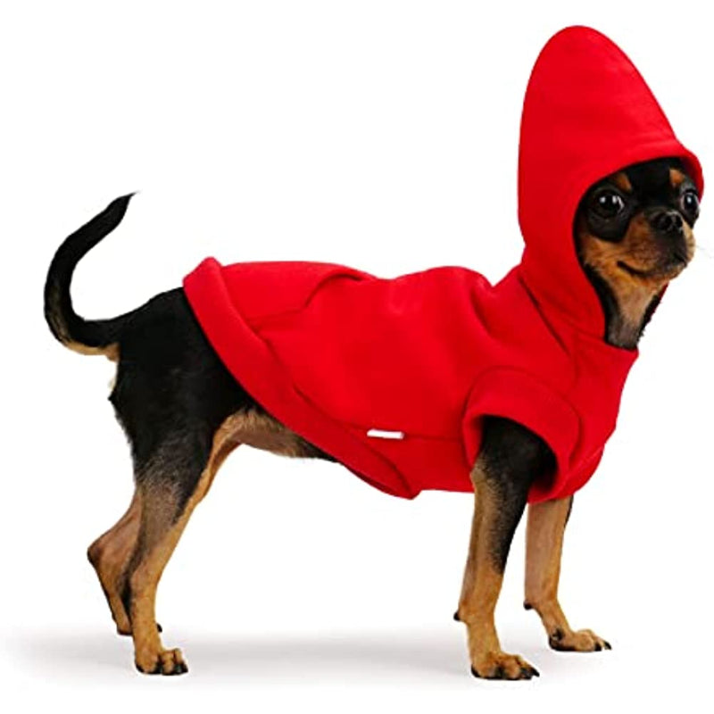 Clothes For Small Dogs With Teacup Yorkie Puppy Coat-Paw Print Pad