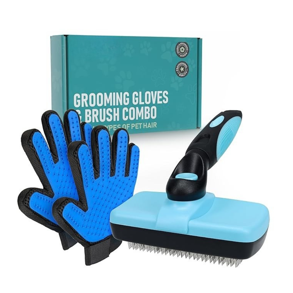 Extra Wide Double Sided Shedding And Dematting Rake For Pet