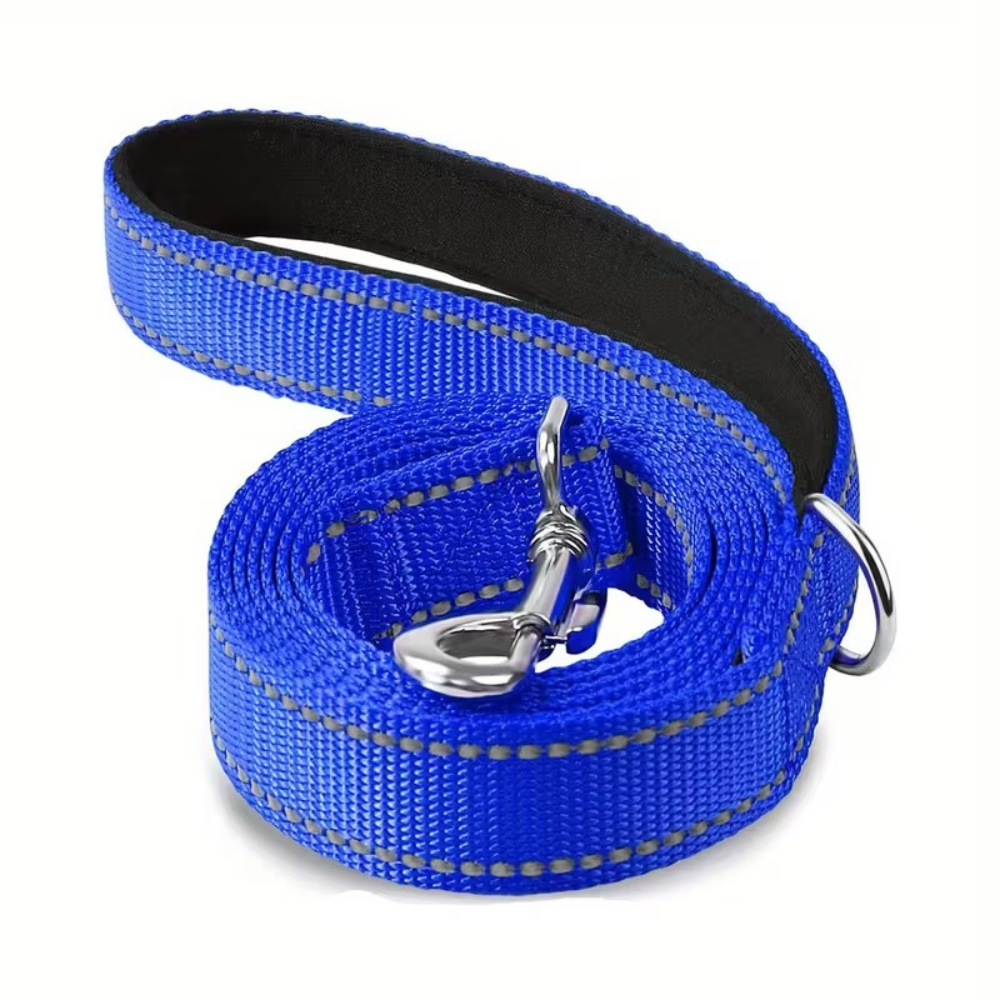 Reflective Neoprene Dog Leash With Padding
