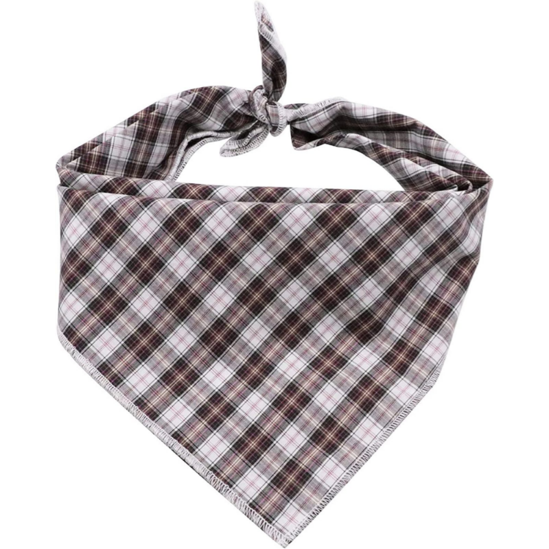 Dog Bandana For Small Medium Dogs, Cat Dog Kerchief Dog Triangle Bibs Scarf For Girl Or Boy-Paw Print Pad