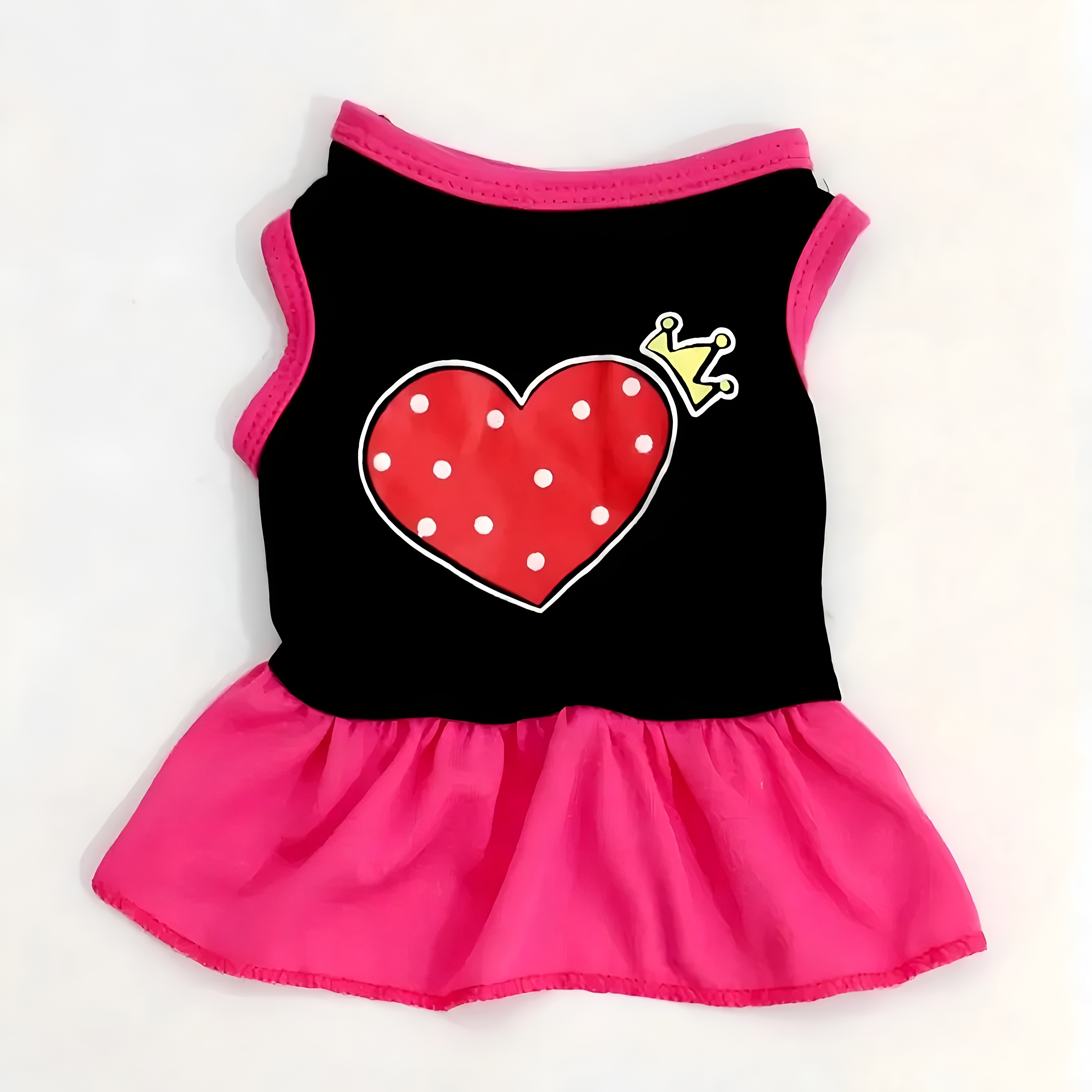 4pcs Pet Clothes Cat/Dog Summer Mesh Dress, Star & Heart Pattern Design, Soft & Breathable Polyester Pet Skirt
