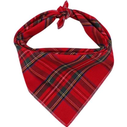 Dog Scarfs For Small Large Dogs Adjustable Dogs Bib Scarfs For Girl Or Boy Dogs-Paw Print Pad