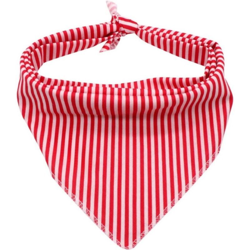 Cat Dog Kerchief Dog Triangle Bibs Scarf For Girl Or Boy-Paw Print Pad