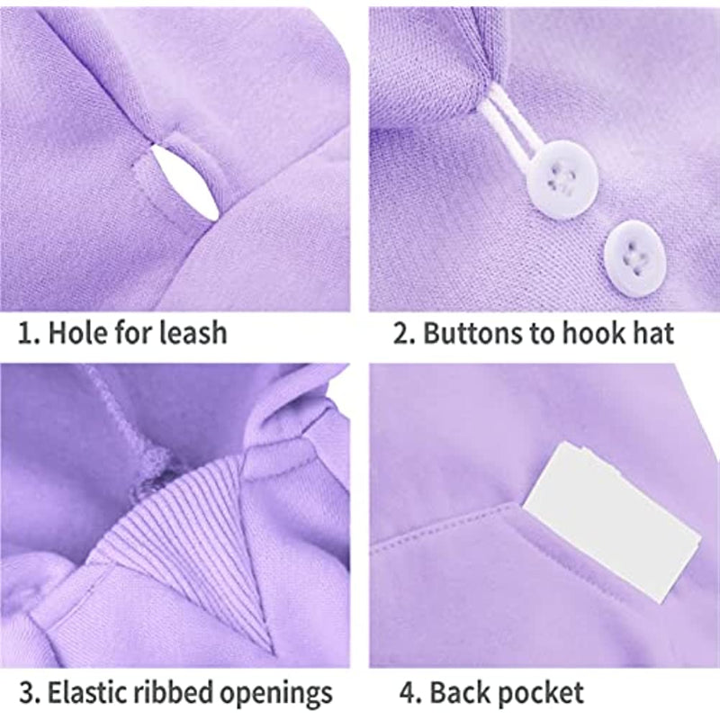 Clothes For Small Dogs With Teacup Yorkie Puppy Coat-Paw Print Pad