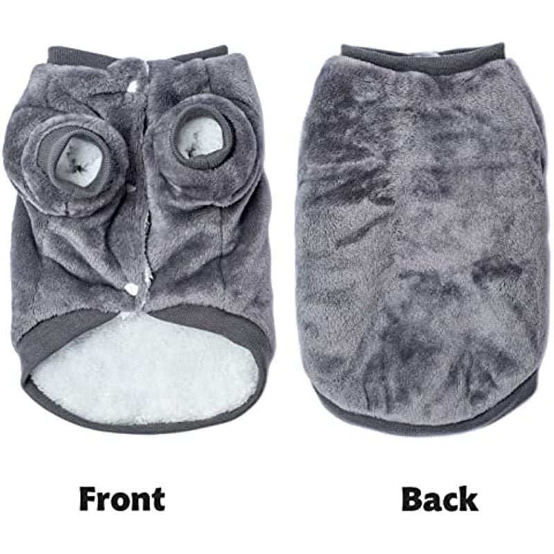 Ultra Soft and Warm Cat Pet Sweaters-Paw Print Pad