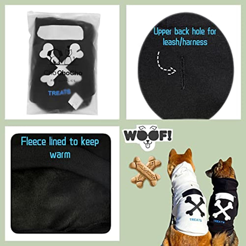 Stylish Dog Hoodie Dog Clothes Streetwear Cotton Sweatshirt Fashion Outfit For Dogs Cats Puppy-Paw Print Pad