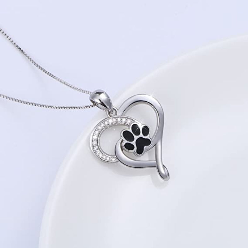 925 Sterling Silver Puppy Dog Cat Pet Paw Print-Paw Print Pad