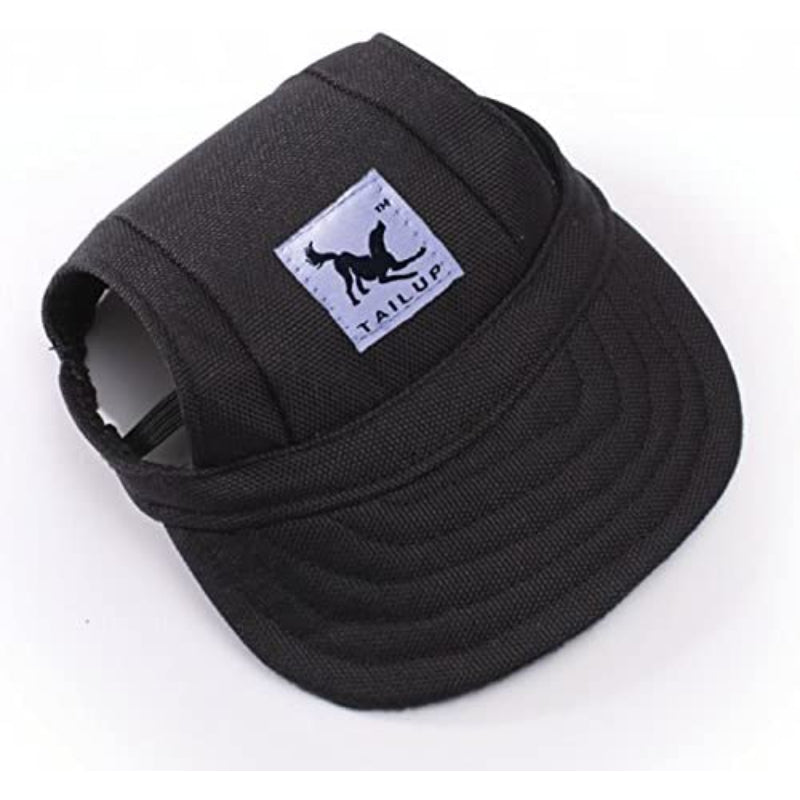 Baseball Caps Hats With Neck Strap Adjustable Comfortable Ear Holes For Small Medium And Large Dogs In Outdoor Sun Protection