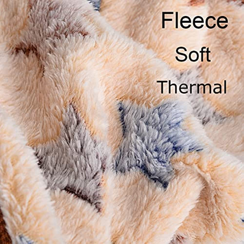 2 Pieces Small Dog Sweaters Fleece Cloth Warm Puppy Sweaters-Paw Print Pad