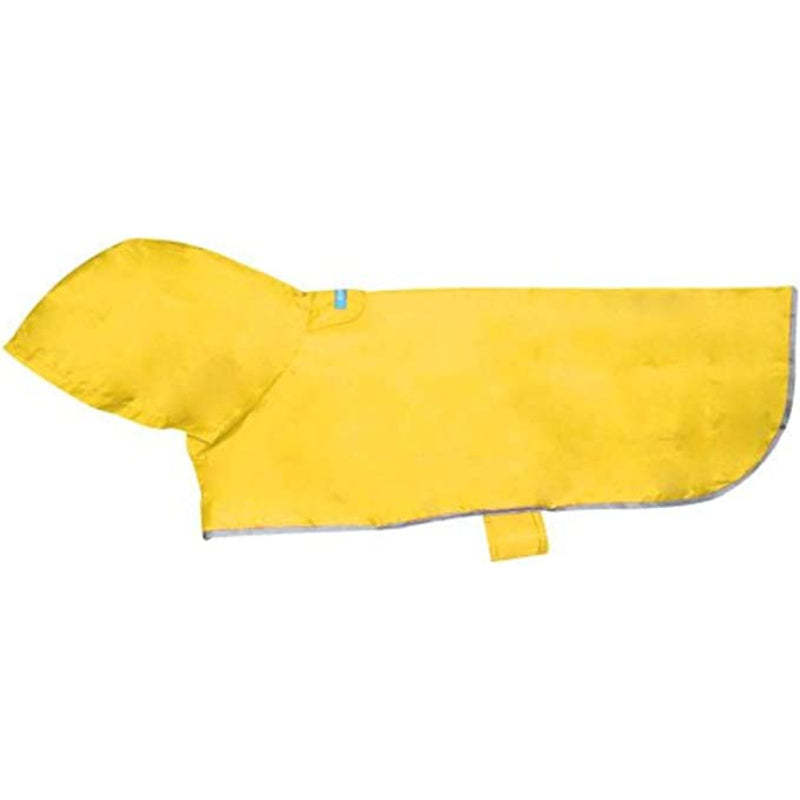 Pets Packable Dog Rain Poncho-Paw Print Pad