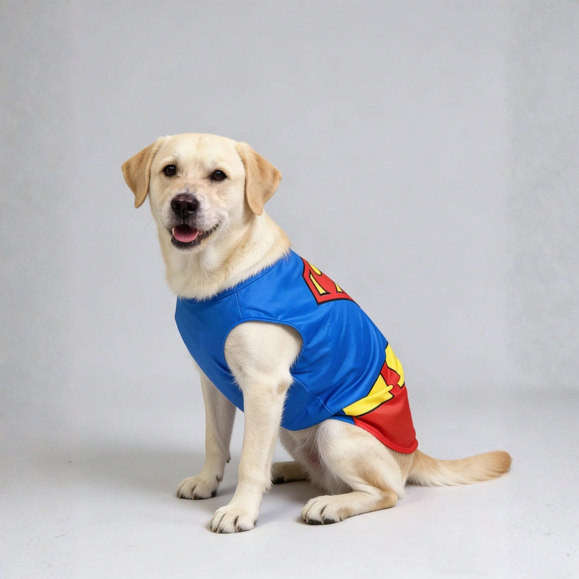 Lightweight Fun Summer Cartoon Print Vest Shirt For Pet 