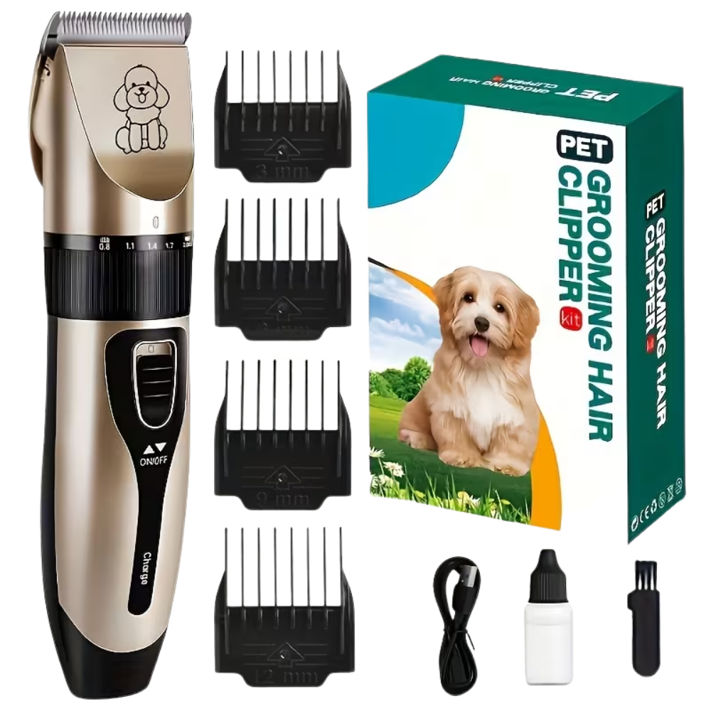 Rechargeable Grooming Kit for Trimming Hair of Different Lengths
