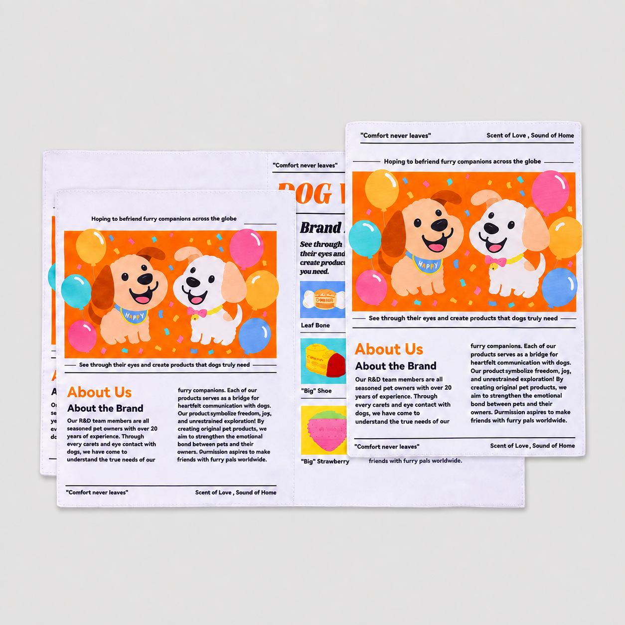 Interactive Chewer Newspaper Crinkle Dog Toy