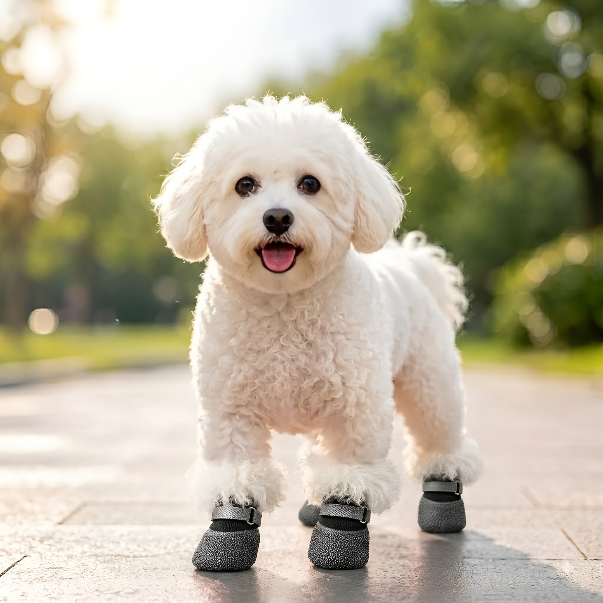 Pack Of 4 Waterproof Dog Rain Boots With Non Slip Sole For Pets