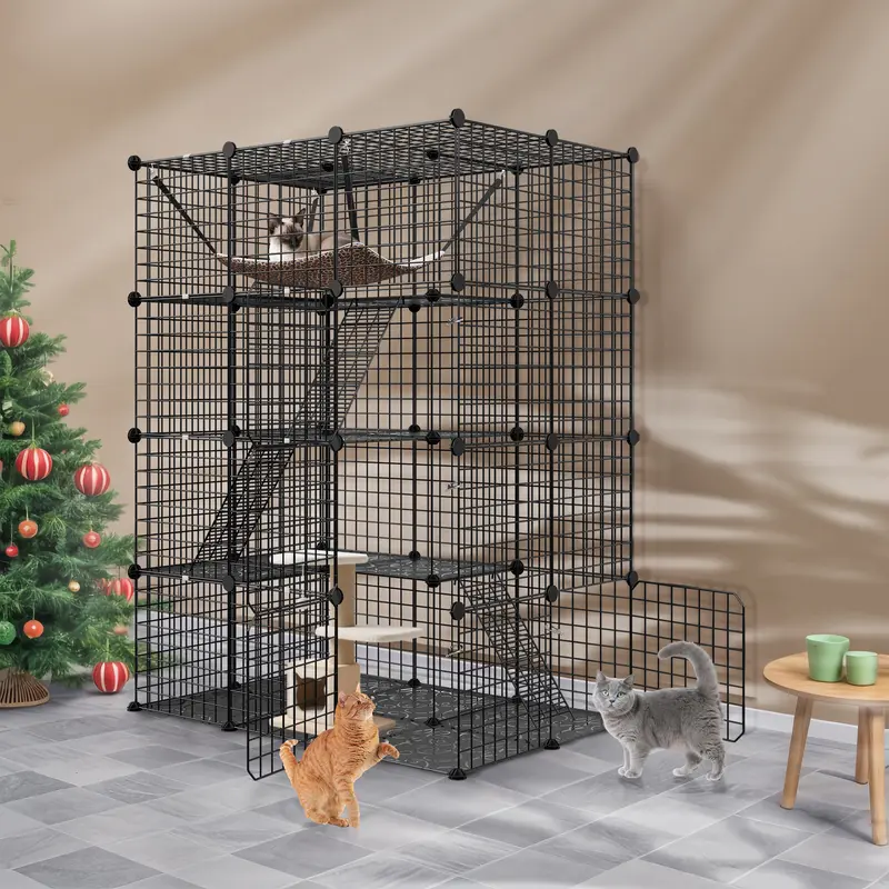 4 Tier Indoor And Outdoor Pet Animal Cage  