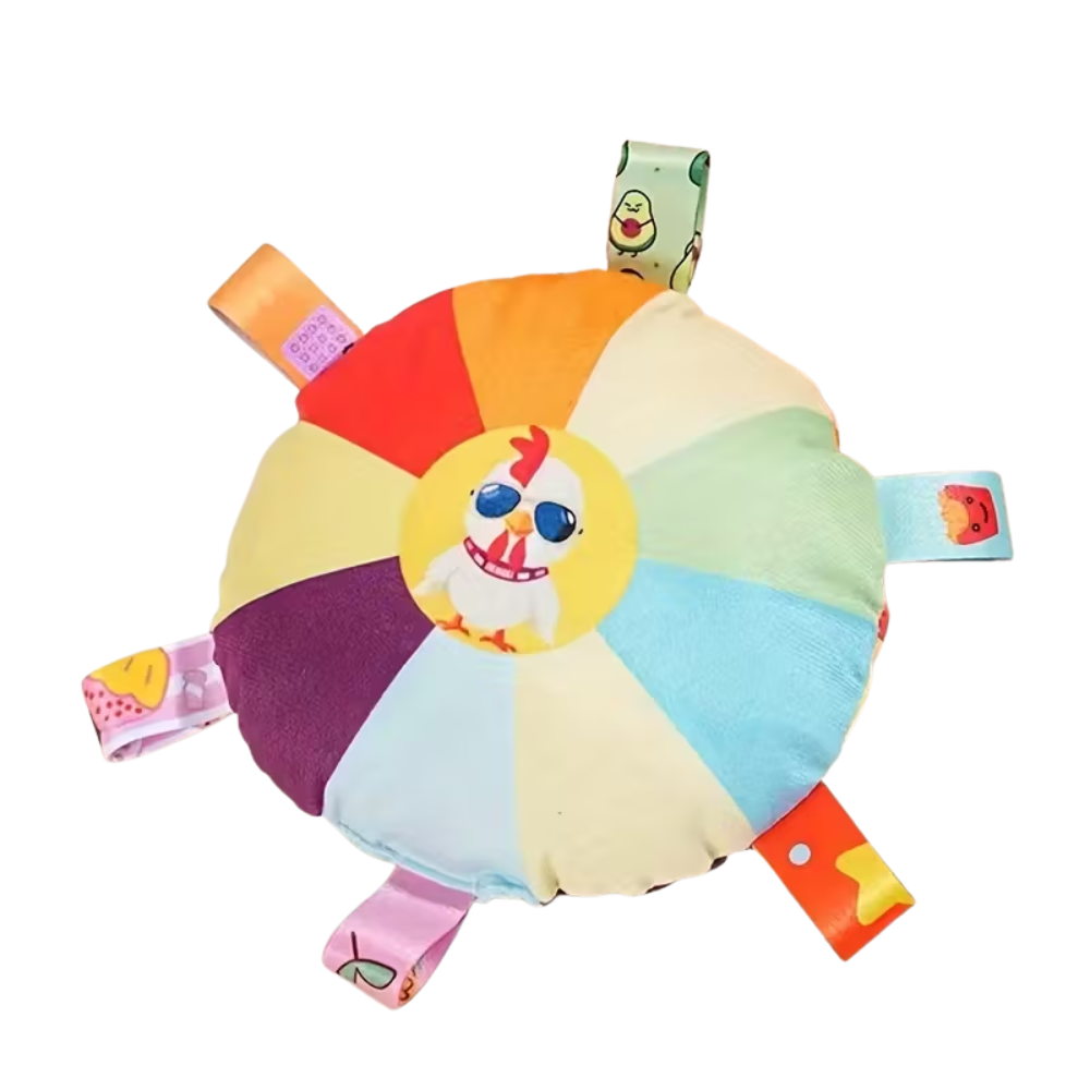 Plush Flying Disc Dog Toy