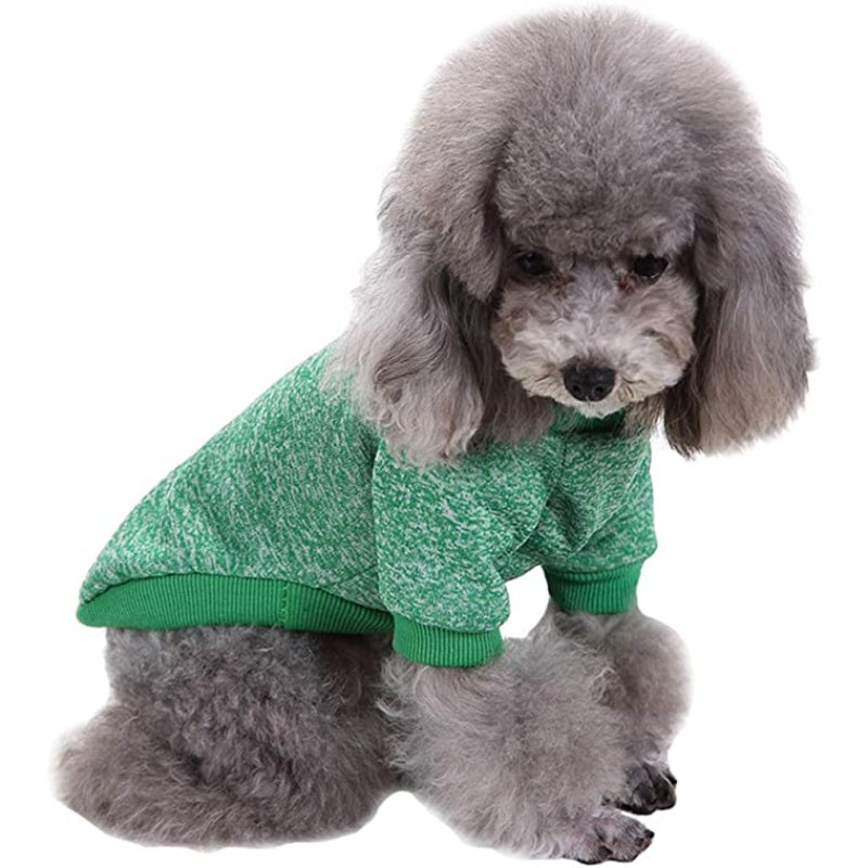 Pet Dog Clothes Dog Sweater Soft Thickening Warm Pup Dogs Shirt Winter Puppy Sweater For Dogs-Paw Print Pad