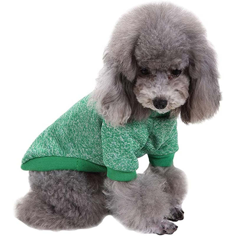 Pet Dog Clothes Dog Sweater Soft Thickening Warm Pup Dogs Shirt Winter Puppy Sweater For Dogs-Paw Print Pad
