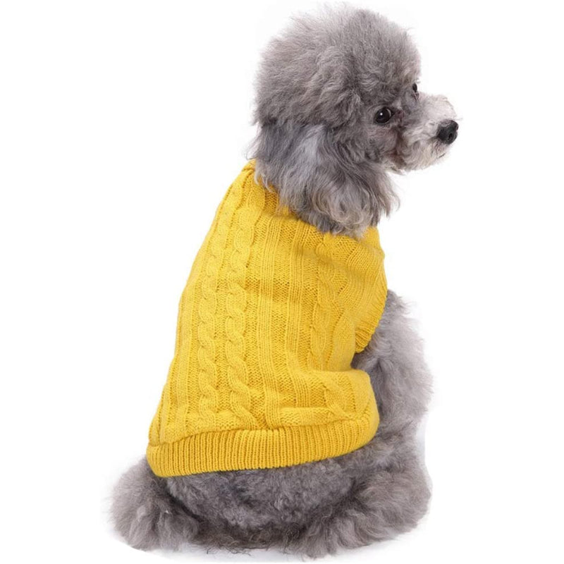 Dog's Warm Sweatshirt Winter Clothes-Paw Print Pad