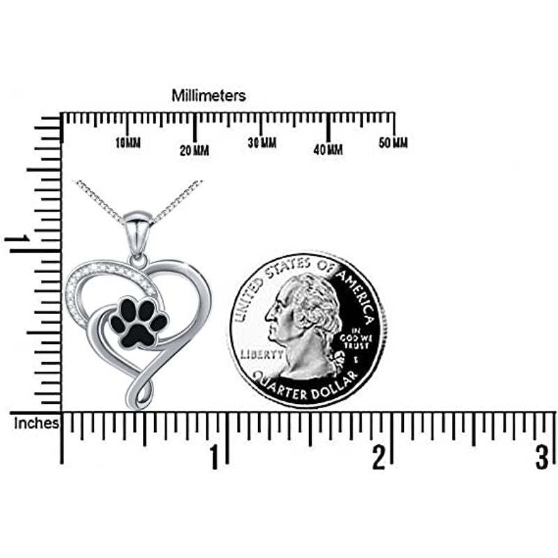 925 Sterling Silver Puppy Dog Cat Pet Paw Print-Paw Print Pad