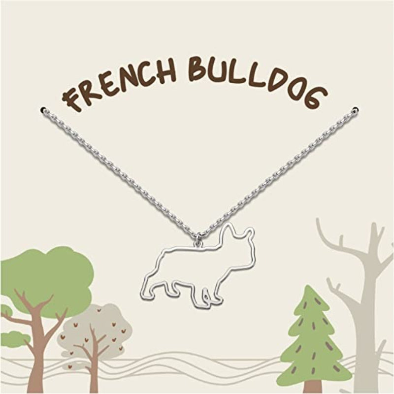 Silver Plated Necklace For Dog Grooming-Paw Print Pad