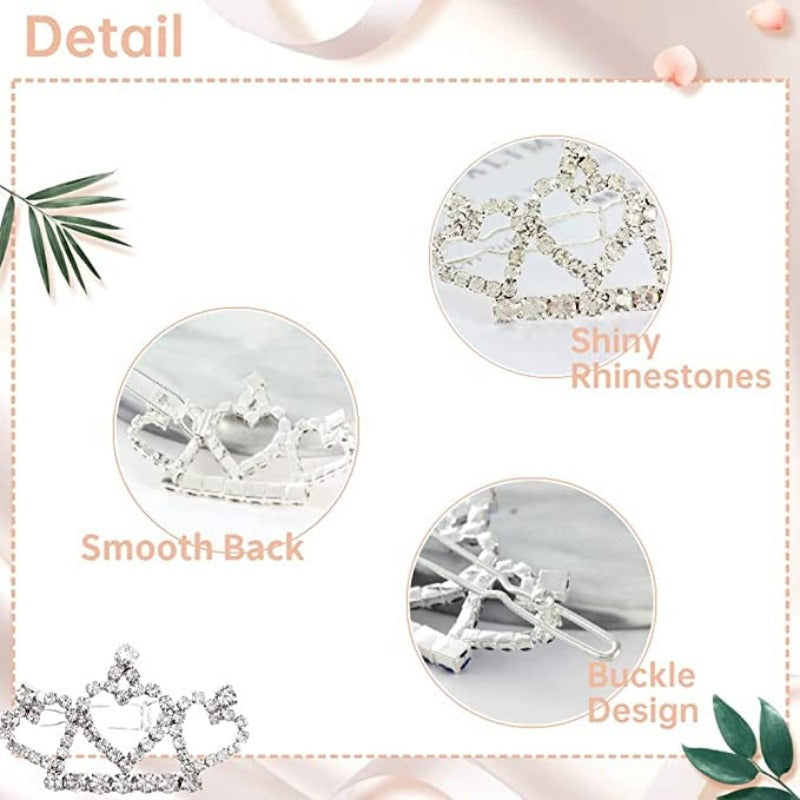 Dog Hair Bows Accessories for Chihuahua Yorkie Shih Tzu Dog-Paw Print Pad