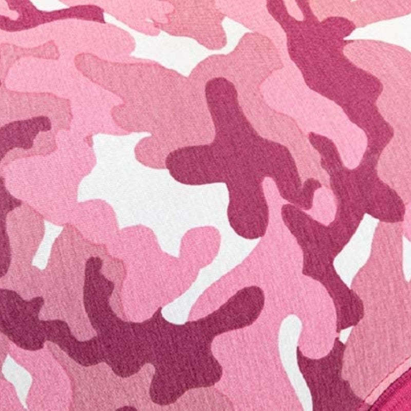 Recovery Suit Dog, Pink Camouflage-Paw Print Pad