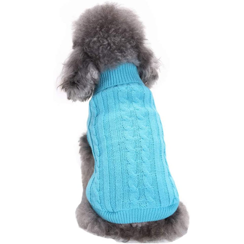 Dog's Warm Sweatshirt Winter Clothes-Paw Print Pad