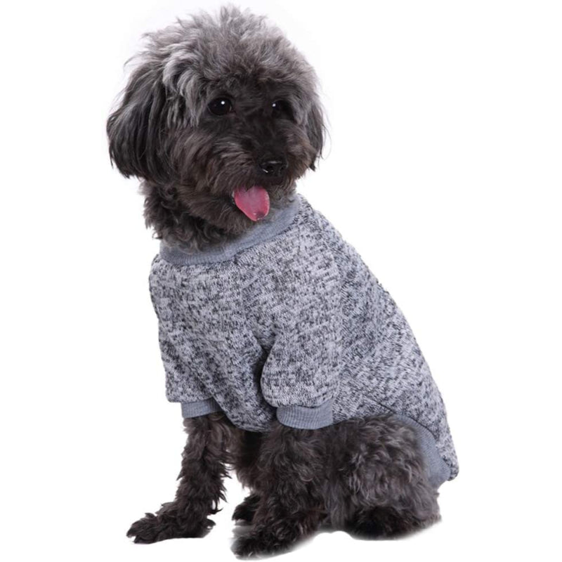 Pet Dog Clothes Dog Sweater Soft Thickening Warm Pup Dogs Shirt Winter Puppy Sweater For Dogs-Paw Print Pad