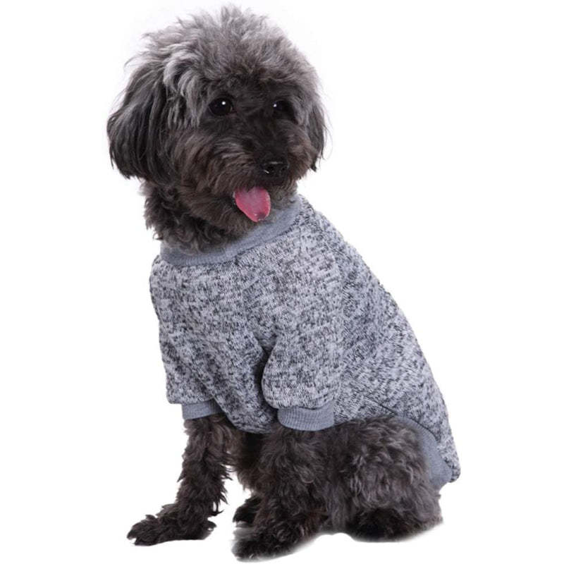 Pet Dog Clothes Dog Sweater Soft Thickening Warm Pup Dogs Shirt Winter Puppy Sweater For Dogs-Paw Print Pad