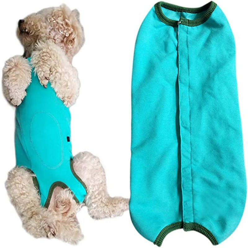 Dog’s Recovery Suit, Wound Protective Clothes For Little Animals-Paw Print Pad