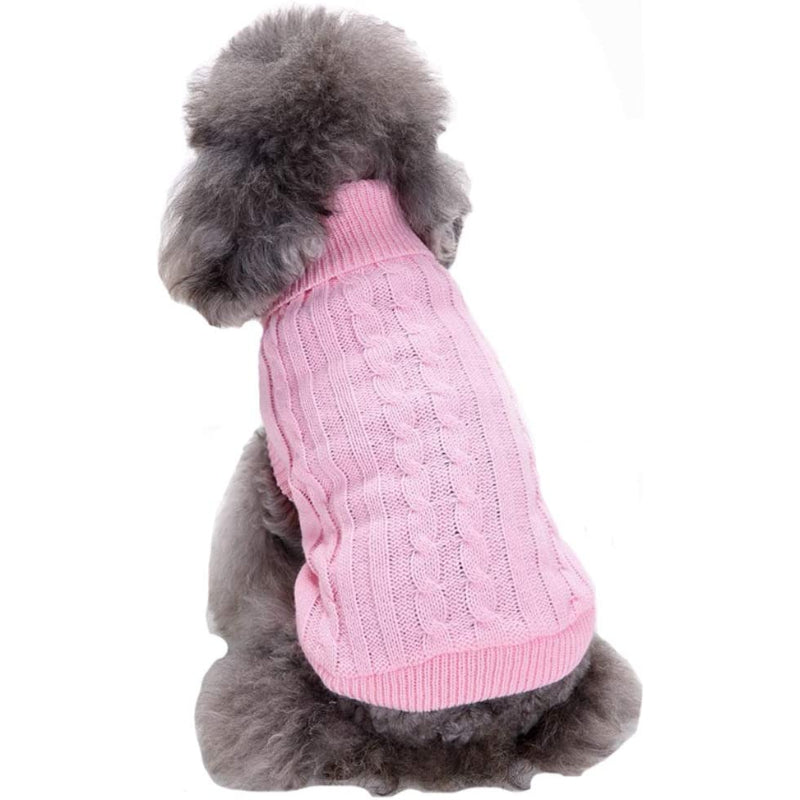 Dog's Warm Sweatshirt Winter Clothes-Paw Print Pad