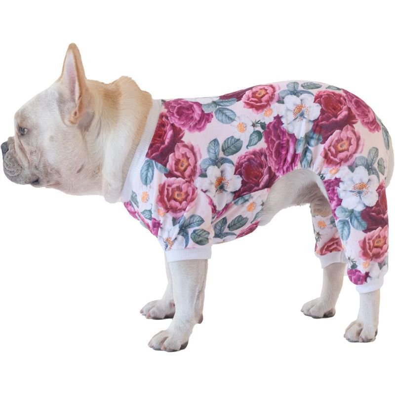 Dog Pajamas Clothes-Paw Print Pad