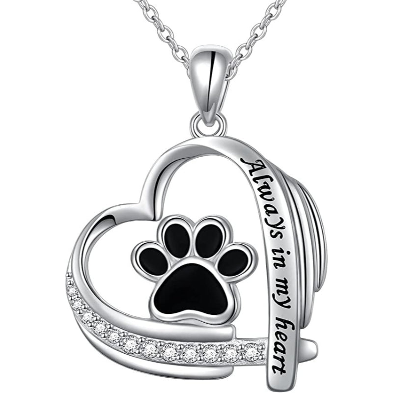 925 Sterling Silver Puppy Dog Cat Pet Paw Print-Paw Print Pad