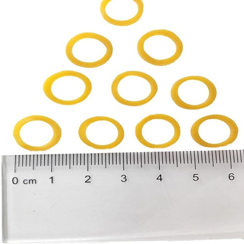 Bulk Dog Rubber Bands For Hair Grooming DIY Hair Bows Top Knots For Puppies Cats Farm Animals Small Medium Large Dogs-Paw Print Pad