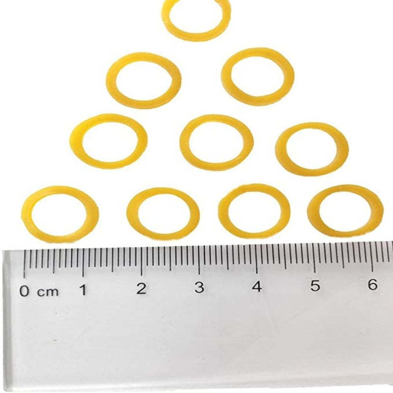 Bulk Dog Rubber Bands For Hair Grooming DIY Hair Bows Top Knots For Puppies Cats Farm Animals Small Medium Large Dogs-Paw Print Pad