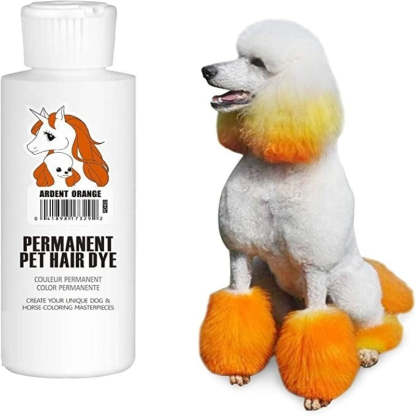 Permanent Dog Hair Dye, Pet Safe Dye Lasts Over 20 Washes