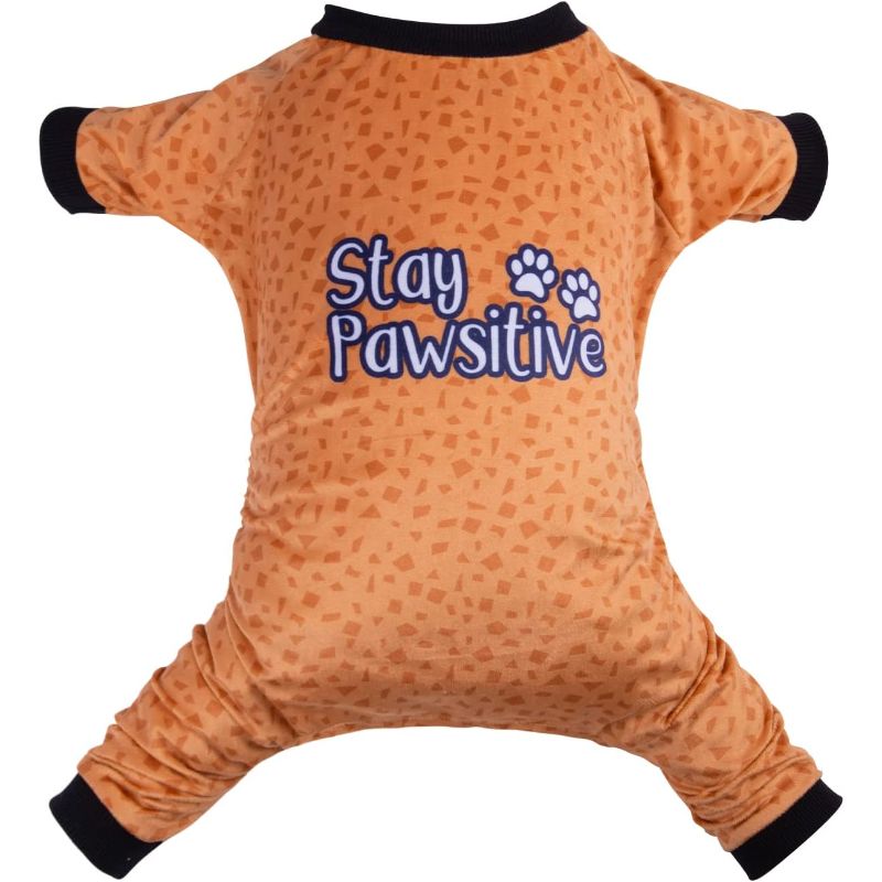 Holiday Dog Pajamas Clothes-Paw Print Pad