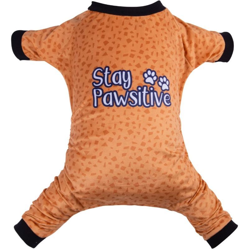 Holiday Dog Pajamas Clothes-Paw Print Pad